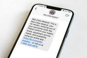 text message